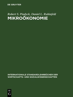 cover image of Mikroökonomie